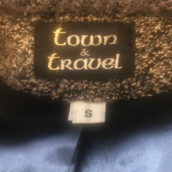 Vintage Town & Travel Tweed Blazer Size Small - Picture 5 of 5